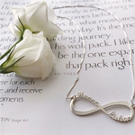 Personalized gold Infinity Necklace/Bracelet
