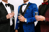 Formal Men's micro fiber Paisley Tuxedo