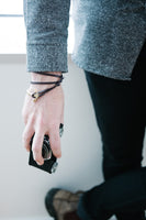 Anchor Bracelet Leather