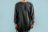 Long sleeved zip corner T-Shirt