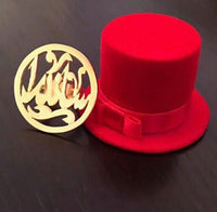 Personalized gold plated ring